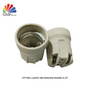 Fitting Lampu NB Keramik Bambu E-27