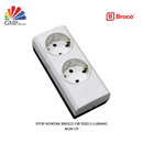 Stop Kontak Broco OB 15321 2 Lubang Non cp