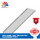 Tray Kabel Tray Tek Electro Galvanized Type C 150x50mm Silver
