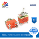 Toggle Switch 15A 4 Kaki on-off (1221)