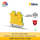 Terminal Blok Blox FJ5N/D 41A 4mm 800V Yellow/Green