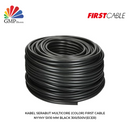 Kabel Serabut Multicore (Color) First Cable NYYHY 5x10 mm Black 300/500V(Ecer)