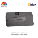 End Cap Blox P7-4HESI f/ Push-in Fuse terminal FJ7-4HESI Black