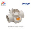 Stecker T Arde Uticon SC-382 +Saklar