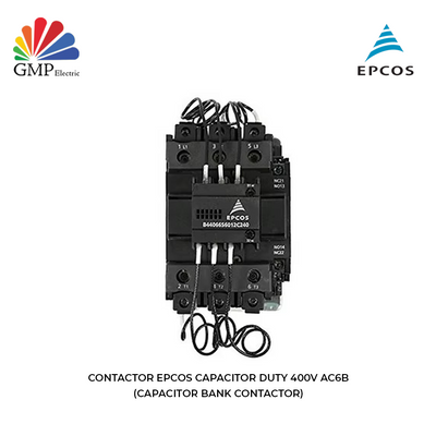 Contactor EPCOS Capacitor Duty 400V AC6b (Capacitor Bank Contactor) | 20kVAR CAP DUTY CONT | 25kVAR CAP DUTY CONT | 60kVAR CAP DUTY CONT | 100kVAR CAP DUTY CONT