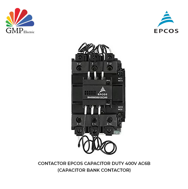 Contactor EPCOS Capacitor Duty 400V AC6b (Capacitor Bank Contactor)