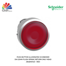 Push Button Illuminated Schneider Dia 22mm Flush Spring Return Only Head ZB4BW333 Green | ZB4BW343 Red