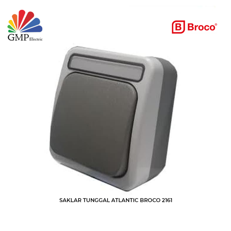 Saklar Tunggal Atlantic Broco 2161