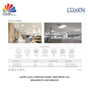 Lampu LED Luxen Big Panel 48W 6500K CDL BPL6060CDL 60cmx60cm
