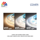 Lampu LED Flexible Strip Luxen COB LS320-COBWW 12VDC 12W/mtr WW 3000K @5M