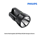 Senter Rechargable LED Philips SFL3241 dengan dinamo