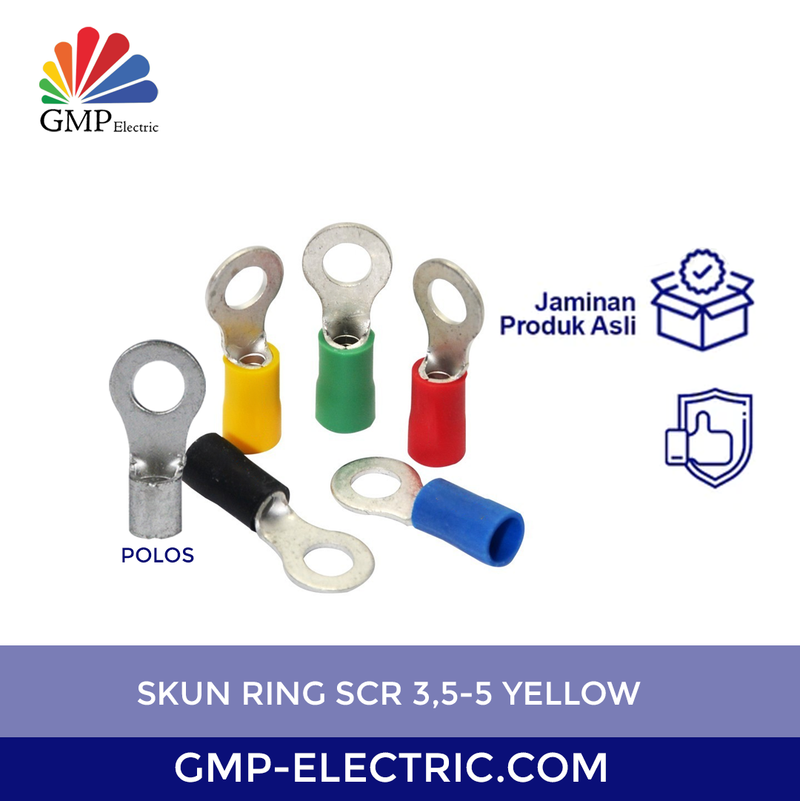 Skun Ring SCR 3,5-5 Yellow