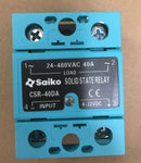 Solid State Relay Saiko CSR-40-DA 4-32VDC 1P 24-480VAC 40A Blue
