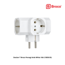 Stecker T Broco Persegi Arde White 16A (13830-55)