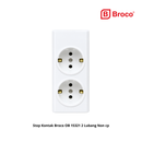 Stop Kontak Broco OB 15321 2 Lubang Non cp
