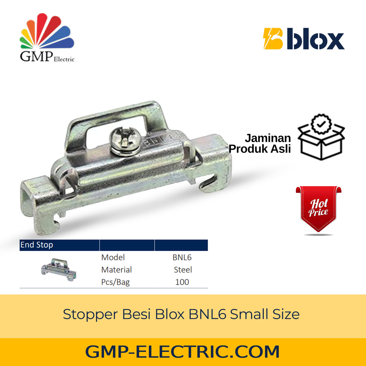 Stopper Besi Blox BNL6 Small Size