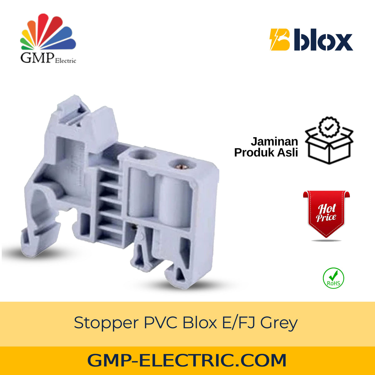 Stopper PVC Blox E/FJ Grey