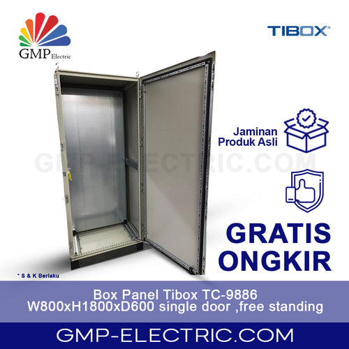 Box Panel Tibox TC-9208 W1200xH2000xD800 double door ,free standing