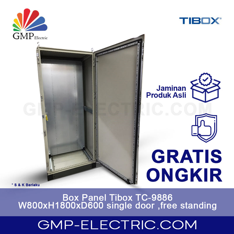 Box Panel Tibox TC-9886 W800xH1800xD600 single door ,free standing