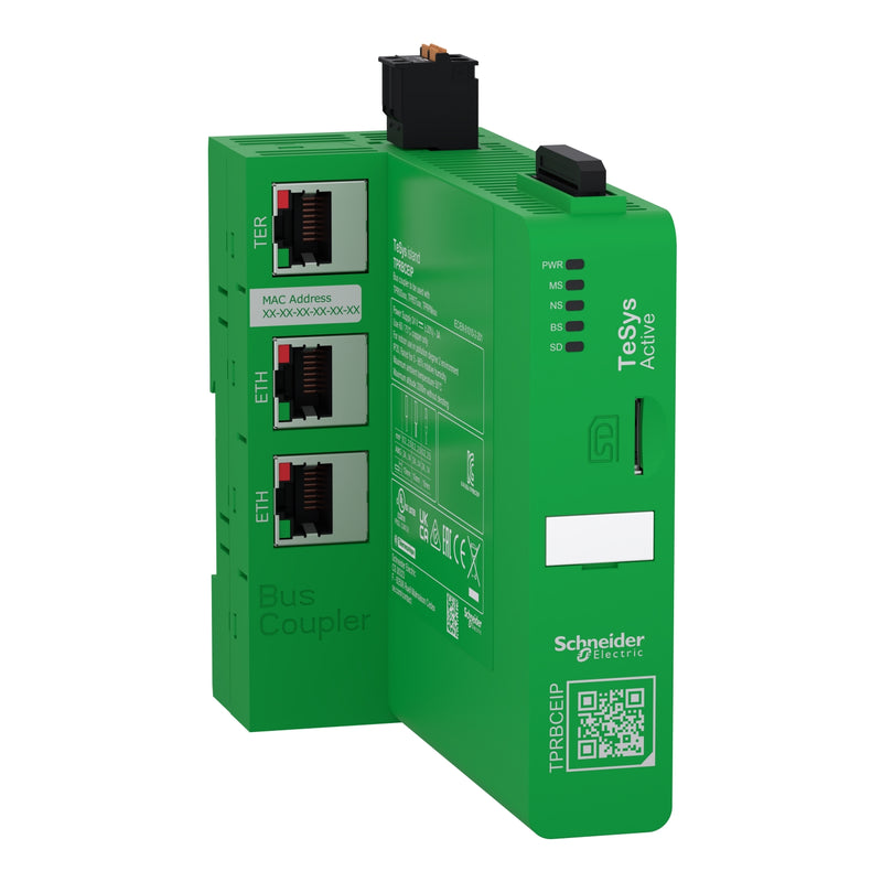 Schneider TeSys Island Bus Coupler - Sistem Pengendalian & Pemantauan Motor | TPRBCEIP / TPRBCPFN / TPRBCPFB