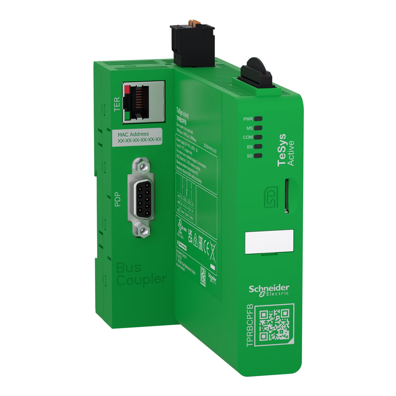 Schneider TeSys Island Bus Coupler - Sistem Pengendalian & Pemantauan Motor | TPRBCEIP / TPRBCPFN / TPRBCPFB