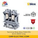 Terminal Blok Blox FJ6N 57A 6mm 800V Grey