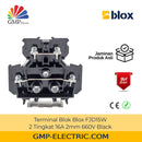 Terminal Blok Blox FJD15W 2 Tingkat 16A 2mm 660V Black
