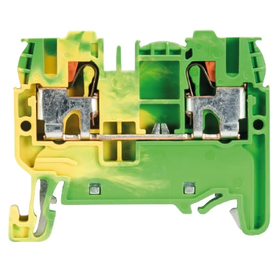 Terminal Blok Fasis Wieland (56.203.9055.0) WTP-2.5/4 PE 2.5~4mm Spring Yellow/Green