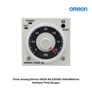 Timer Analog Omron H3CR-A8 220VAC H45xW45mm Multiple Time Ranges