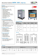 Transformer Hexta 3P/380V/15KVA ke 3P/220V/50Hz