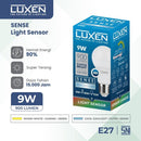 Lampu LED Bulb Sensor Cahaya Luxen Sense Sensor 9W 6500K SENSE9CDL