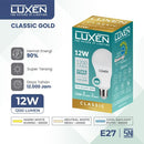 Lampu LED Bulb Luxen Classic 12W CDL 150-240V 100LM/W 6500K