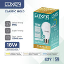 Lampu LED Bulb Luxen Classic 18W CDL 150-240V 100LM/W 6500K