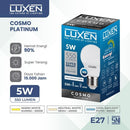 Lampu LED Bulb Luxen COSMOLED 5W WW 3000K