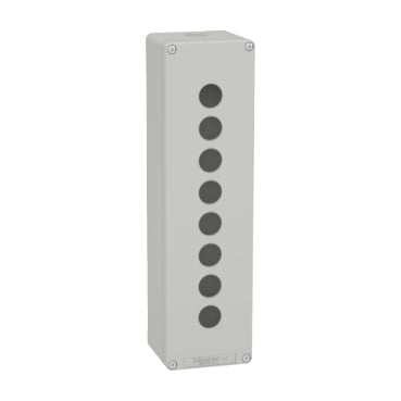 Schneider Harmony XAP Panel Kendali Kosong Metal Aluminium Alloy 8 Lubang | XAPD5508 [PRE-ORDER]