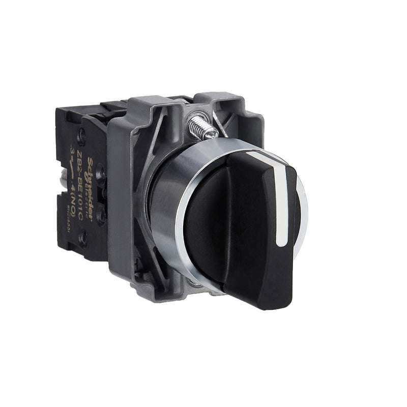 Schneider Easy Harmony XB2 Selector Switch 22mm IP65 Metal | XB2BD21C / XB2BD25C / XB2BD41C / XB2BD45C / XB2BD33C / XB2BD53C / XB2BD73C