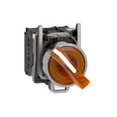 Schneider Harmony XB4 Selector Switch Iluminasi 2 Posisi Metal Protected LED | XB4BK123B5 / XB4BK124B5 / XB4BK125B5 / XB4BK123G5 / XB4BK125G5 / XB4BK123M5 / XB4BK124M5 / XB4BK125M5