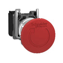 Schneider Harmony XB4 Emergency Stop Mushroom Ø40mm 22mm Metal IP66 | XB4BC42 / XB4BT842 / XB4BS8442 / XB4BS9442