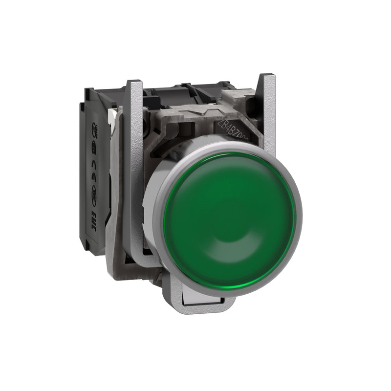 Schneider Harmony XB4 Tombol Tekan Iluminasi Protected LED 22mm Metal | XB4BW31B5 / XB4BW33B5 / XB4BW34B5 / XB4BW35B5 / XB4BW36B5 / XB4BW31G5 / XB4BW33G5 / XB4BW34G5 / XB4BW35G5 / XB4BW36G5 / XB4BW31M5 / XB4BW33M5 / XB4BW34M5 / XB4BW35M5 / XB4BW36M5