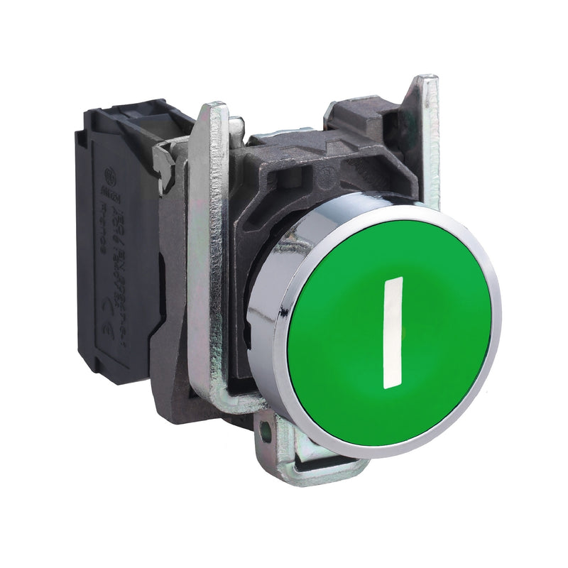 Schneider Harmony XB4 Push Button 22mm Metal IP66 | XB4BA21 / XB4BA31 / XB4BA51 / XB4BA61 / XB4BA42 / XB4BP21 / XB4BP31 / XB4BP51 / XB4BP61 / XB4BP42