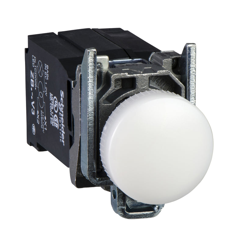 Schneider Harmony XB4 Pilot Lamp 22mm Metal dengan Trafo | XB4BV31 / XB4BV33 / XB4BV34 / XB4BV35 / XB4BV41 / XB4BV43 / XB4BV44 / XB4BV45