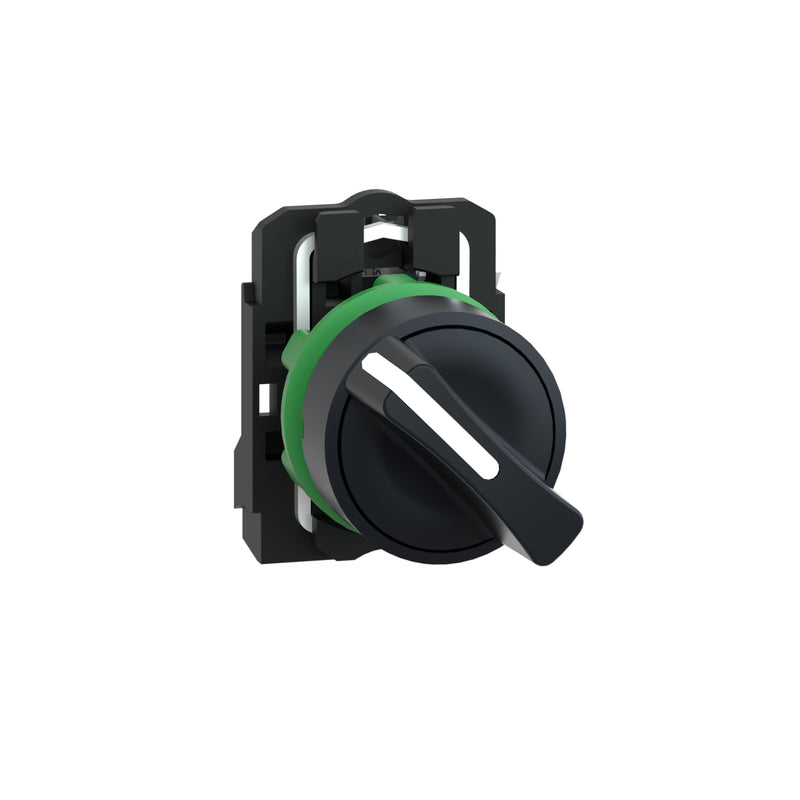 Schneider Harmony XB5 Selector Switch Plastik 2 Posisi Stay-Put | XB5AD21 / XB5AD33 / XB5AD41 / XB5AD53