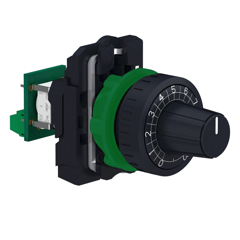 Schneider Harmony XB5 Potensiometer R1K - R47K | XB5AD912R1K / XB5AD912R10K / XB5AD912R4K7 / XB5AD912R47K