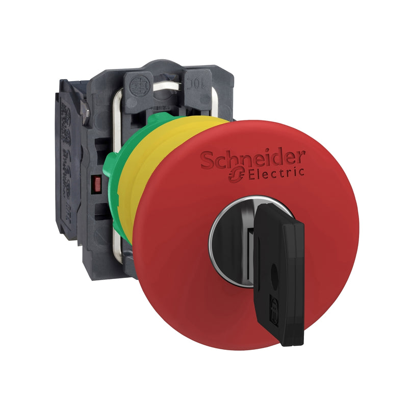 Schneider Harmony XB5 Emergency Stop / Mushroom Push Button | XB5AT842 / XB5AS8442 / XB5AS9442