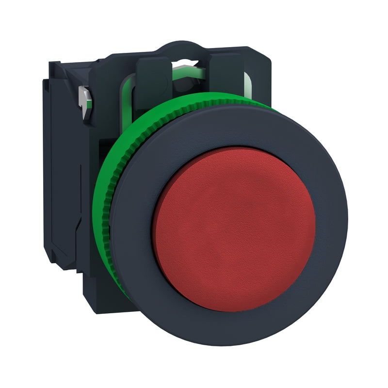 Schneider Harmony Push Button Rata Panel XB5F 30mm Tanpa Marking | XB5FA11 / XB5FA21 / XB5FA51 / XB5FA61 / XB5FA42 / XB5FL42