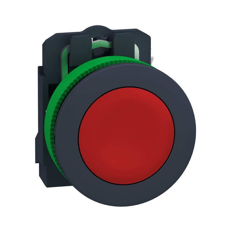 Schneider Harmony Push Button Rata Panel XB5F 30mm Tanpa Marking | XB5FA11 / XB5FA21 / XB5FA51 / XB5FA61 / XB5FA42 / XB5FL42