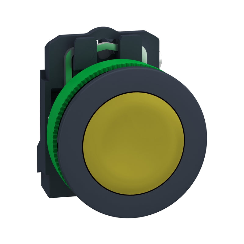 Schneider Harmony Push Button Rata Panel XB5F 30mm Tanpa Marking | XB5FA11 / XB5FA21 / XB5FA51 / XB5FA61 / XB5FA42 / XB5FL42