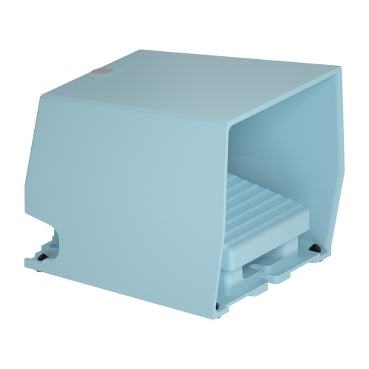Schneider Harmony XPE Foot Switch Sakelar Kaki Industri Metal dengan Protective Guard | XPEM510 / XPEM711 / XPEM110 / XPEM211 / XPEA110