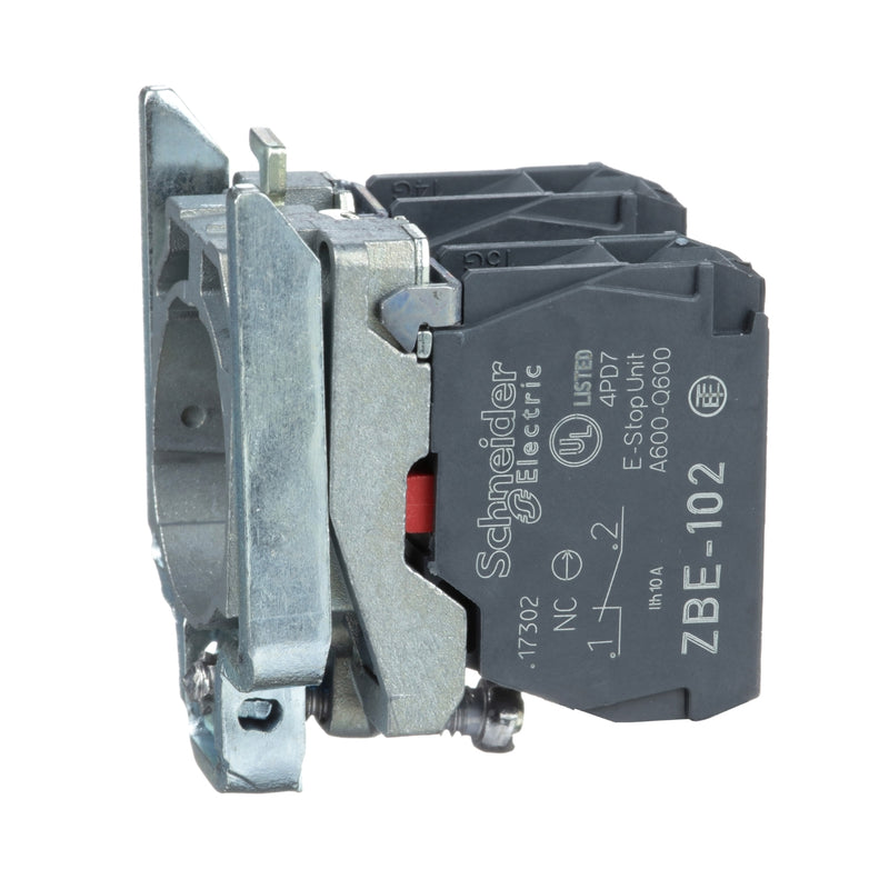 Schneider Harmony XB4 Contact Block Body Unit & Tambahan Kontak 22mm Metal | ZB4BZ101 / ZB4BZ102 / ZB4BZ103 / ZB4BZ104 / ZB4BZ105 / ZBE101 / ZBE102