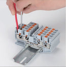 Terminal Blok Blox Push-in FJ7-2.5 2.5mm Grey